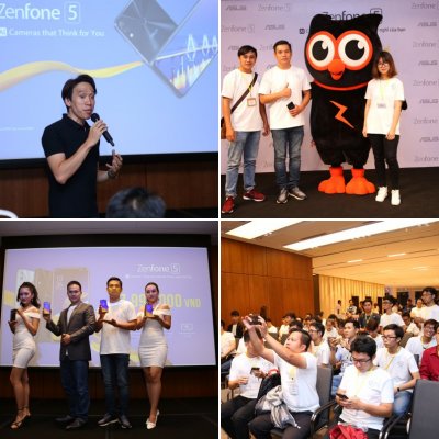 Chùm ảnh sự kiện ra mắt ZenFone 5 tại Việt Nam